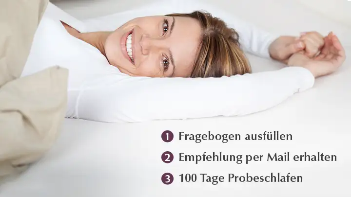 Gesund schlafen und erholt aufwachen